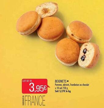 Match Beignets offre