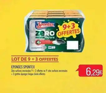 Match Eponges spontex offre