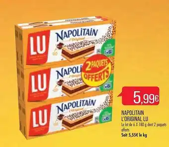 Match Napolitain l'original lu offre