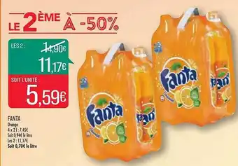 Match Fanta orange offre