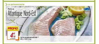 Netto Filet De Lieu Noir Sans Arête Msc offre
