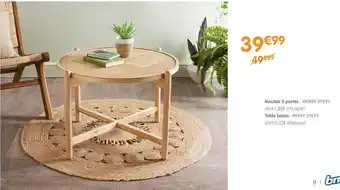 b&m Table basse offre