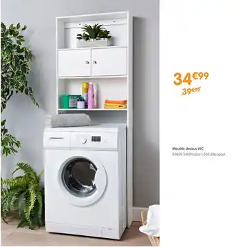 b&m Meuble dessus wc offre