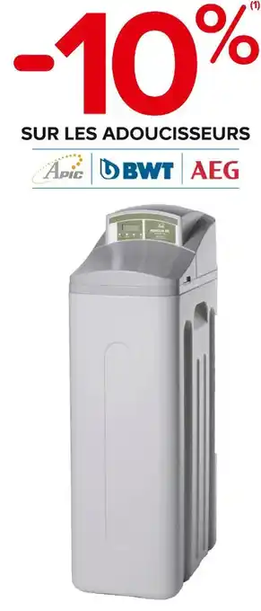 Castorama Apic / bwt / aeg bon plan sur les adoucisseurs apic / bwt / aeg offre