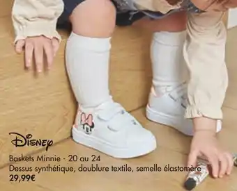 Gémo Disney baskets minnie offre