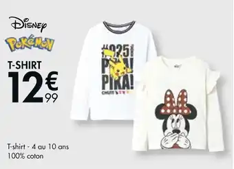Gémo Disney t-shirt offre