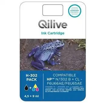 Auchan Exemple : cartouche qilive h-302 pack xl offre