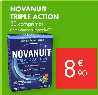 PharmaVie Novanut triple action offre