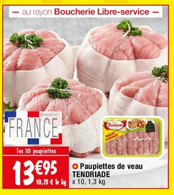 Migros Paupiettes De Veau Tendriade offre