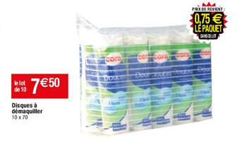 Migros Disques A Démaquiller offre