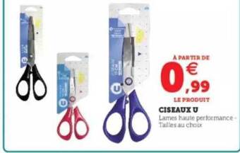 Hyper U Ciseaux u offre