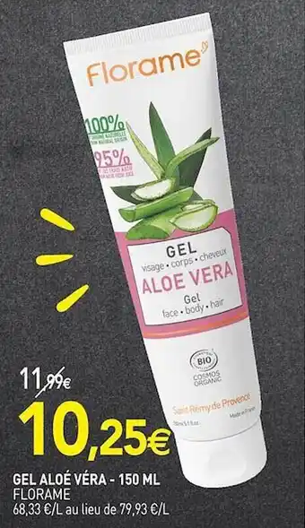 naturéO Gel aloè vera florame offre