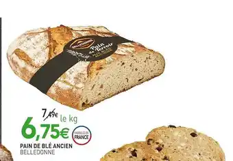 naturéO Pain de blé ancien belledonne offre