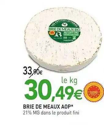 naturéO Brie de meaux aop* offre