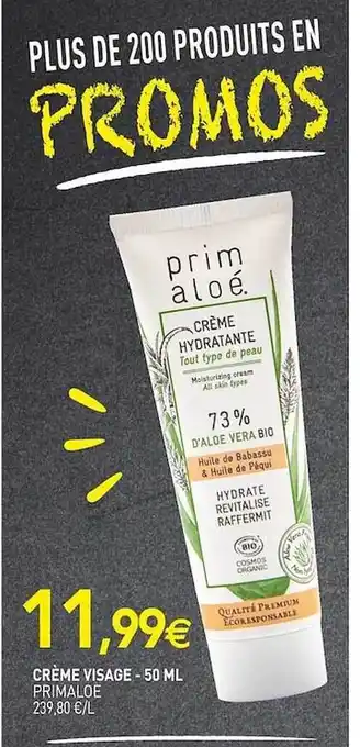 Crème visage primaloe
