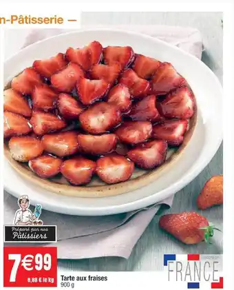 Cora x Carrefour Tarte aux fraises offre