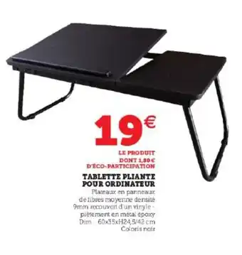 Tablette Pliante Pour Ordinateur