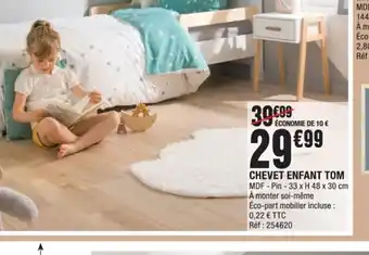 La Foir'Fouille Chevet Enfant Tom offre