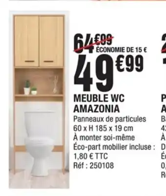 La Foir'Fouille Meuble Wc Amazonia offre