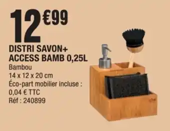 La Foir'Fouille Distri Savon+ Acces Bamb 0,25 L offre