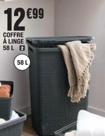 La Foir'Fouille Coffre A Linge 58 L offre