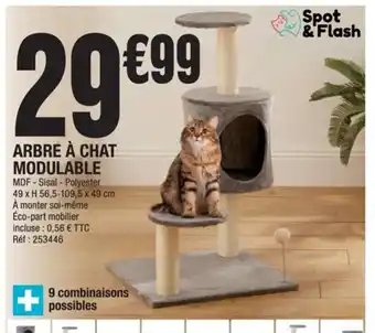 La Foir'Fouille Arbre A Chat Modulable offre