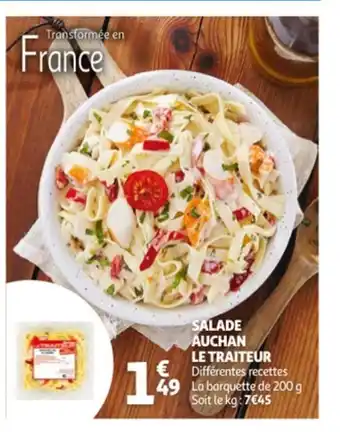 Auchan Salade Auchab Le Traiteur offre