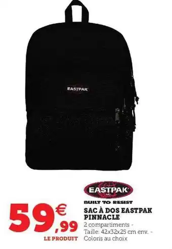 Sac à dos eastpack pinnacle