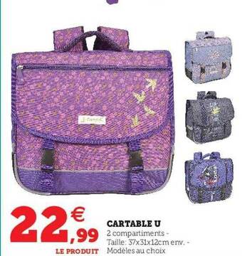 Hyper U Cartable u offre