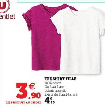 Hyper U Tee-shirt fille offre