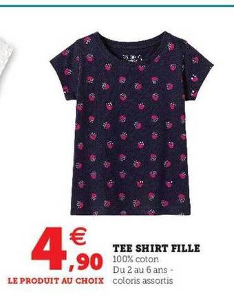 Hyper U Tee-shirt fille offre
