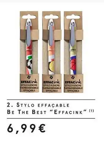 Monoprix Stylo effaçable be the best offre