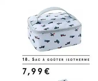 Monoprix Sac à goûter isotherme offre