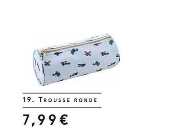 Monoprix Trousse ronde offre
