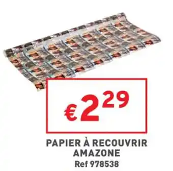 Trafic Papier à recouvrir amazone offre