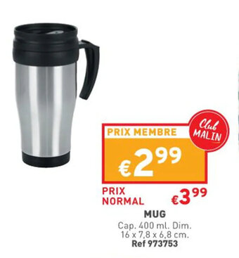 Trafic Mug offre