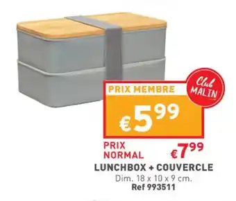 Trafic Lunchbox + couvercle offre
