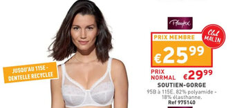 Trafic Soutien-gorge offre