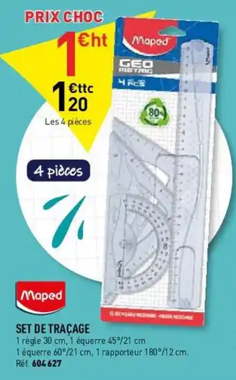 MAPED set de traçage