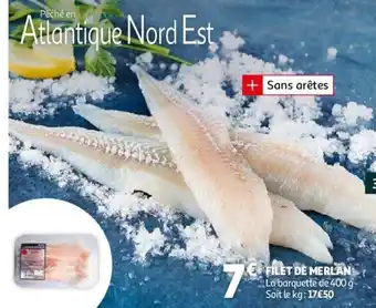 Auchan Filet de merlan offre