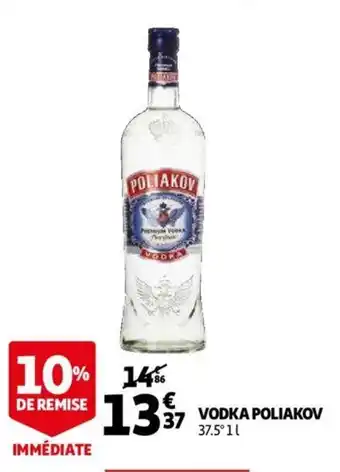 Auchan POLIAKOV vodka offre