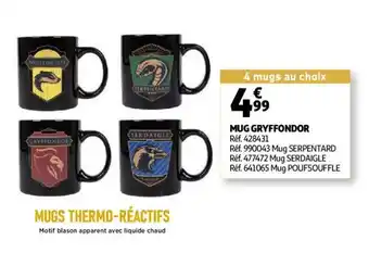 Auchan Mug gryffondor offre