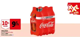 Auchan Coca cola 4 x 1,75 L offre
