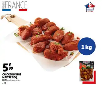 Chicken wings maître coq