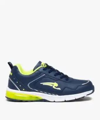 Baskets garçon running bicolores à lacets – airness mike vue1 - airness - gemo