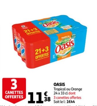 Auchan Oasis offre