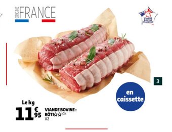 Auchan Viande Bovine Rôti offre