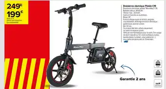 Carrefour Draisienne électrique Pliable C19 offre