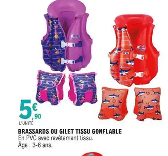 E.Leclerc Brassards Ou Gilet Tissu Gonflable offre