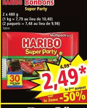 Norma Haribo Bonbons offre